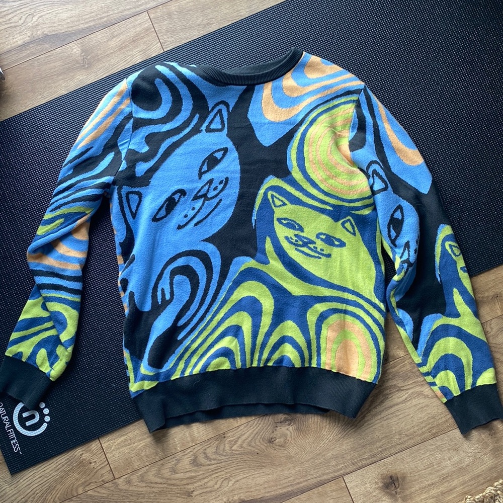 Groovy Knitted RipnDip sweater